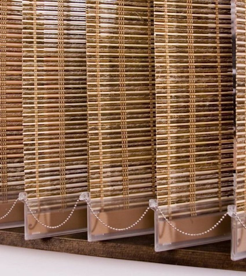 Японские бамбуковые шторы