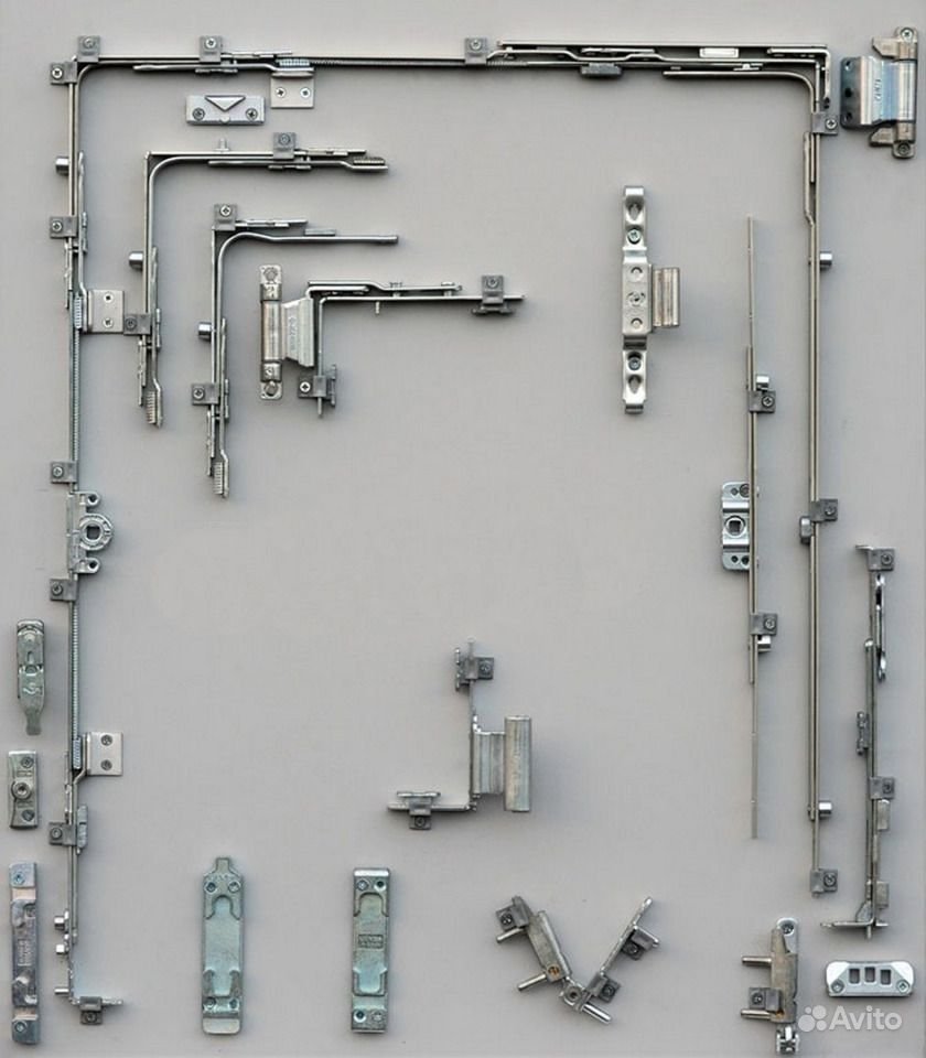 Фурнитура vorne для пластиковых дверей