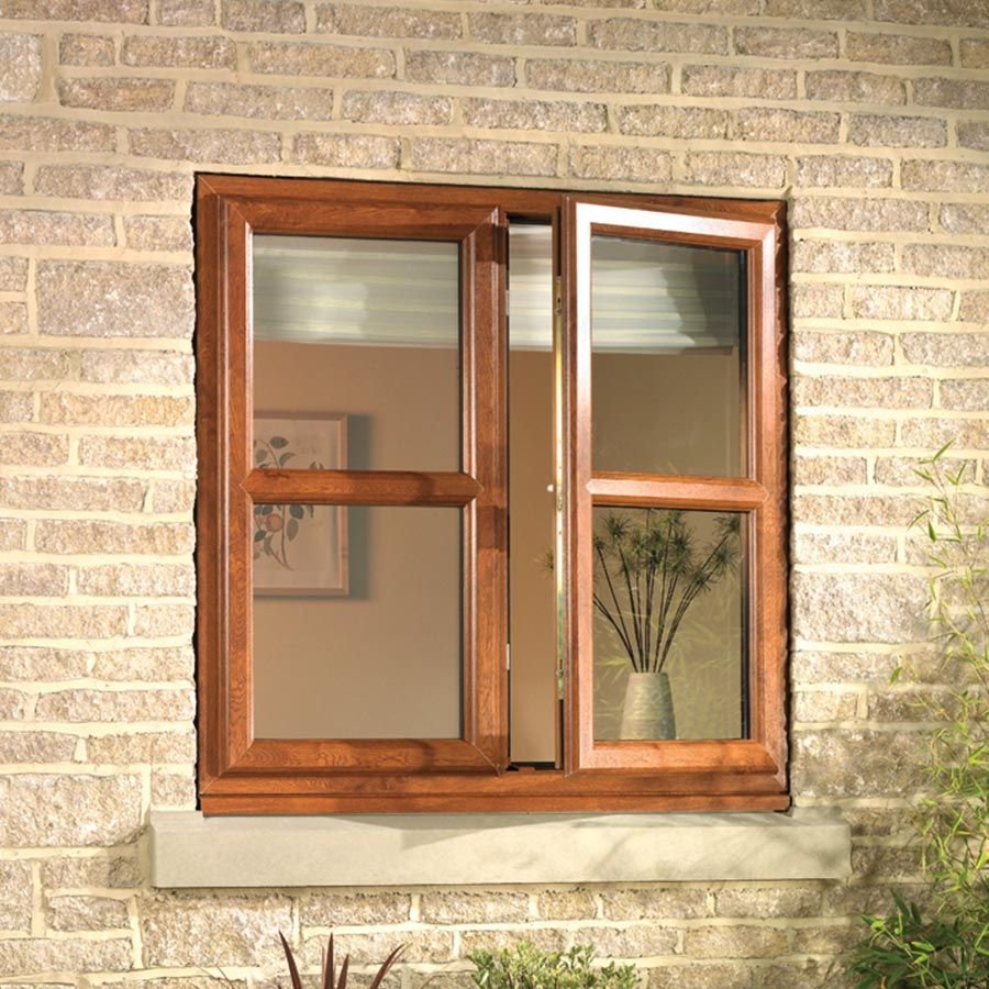 Пластиковые окна окна в деревенское стиле