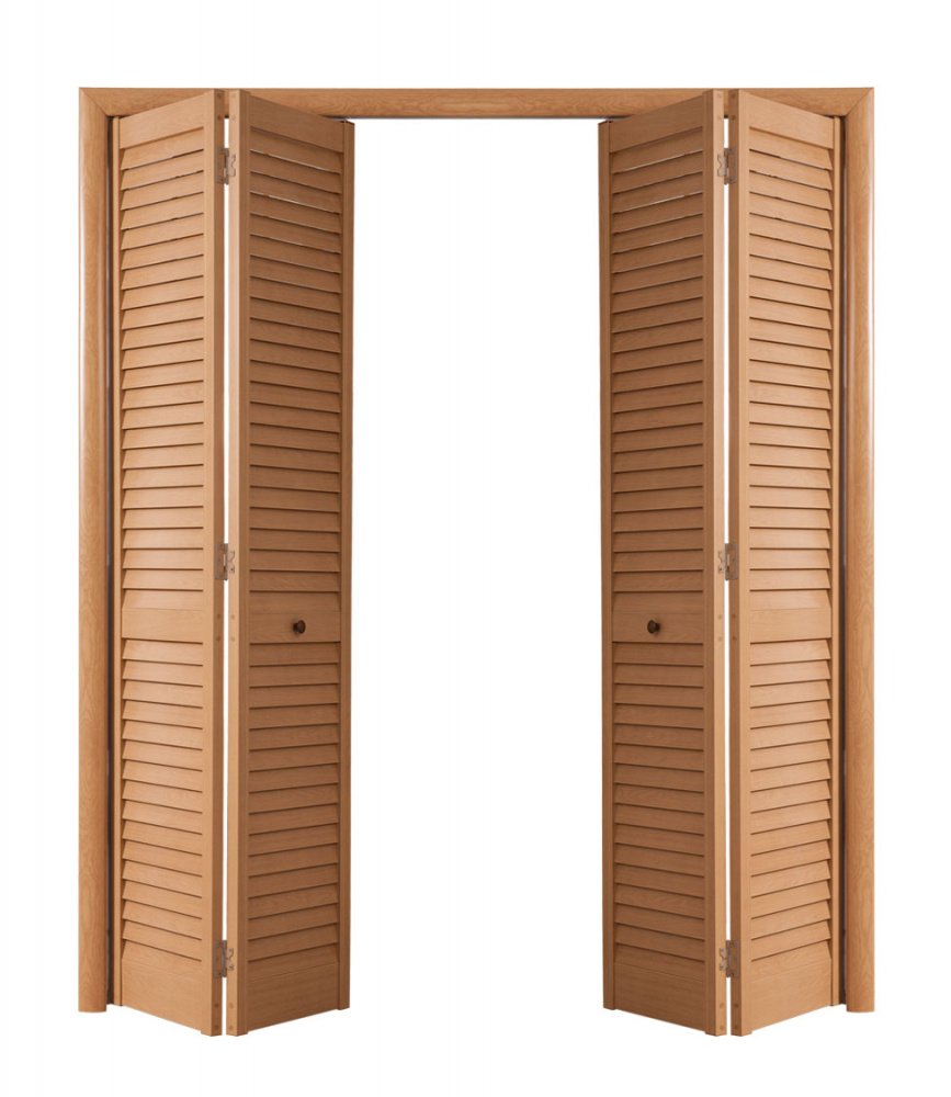 Жалюзийные двери гармошки 700х2000 Леруа