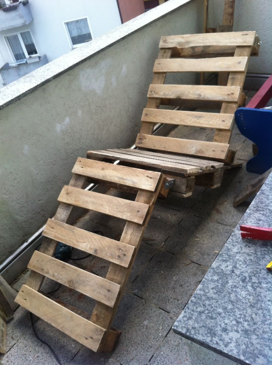 Ступени из поддонов