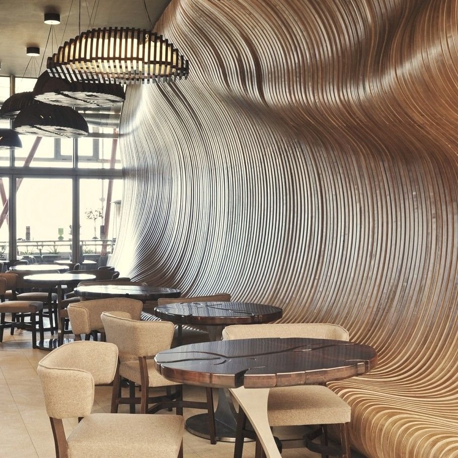 Интерьеры ресторана Бионика