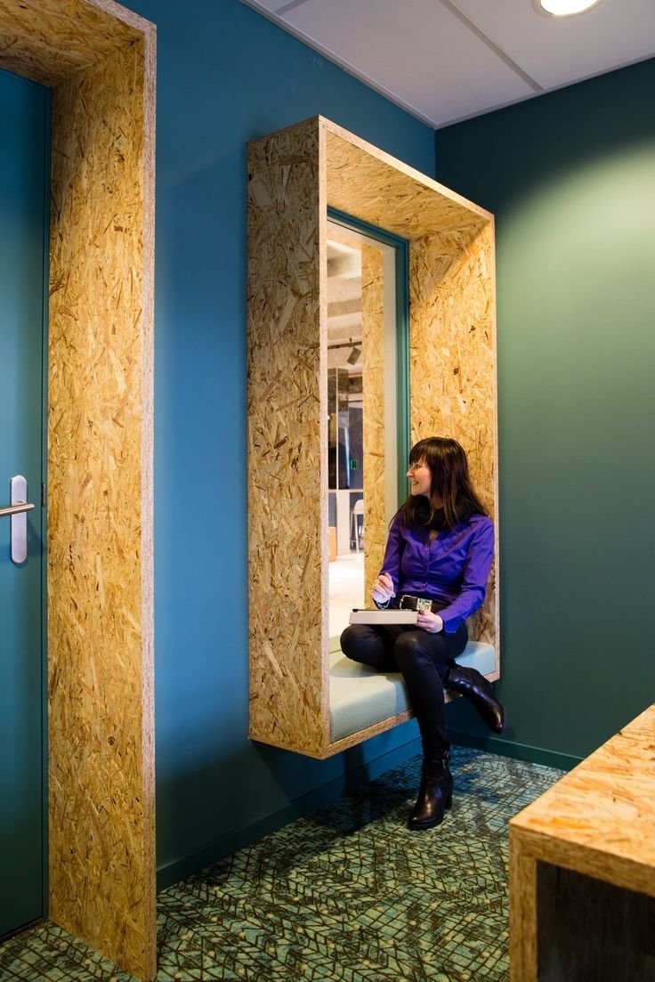 Стены из ОСБ В интерьере