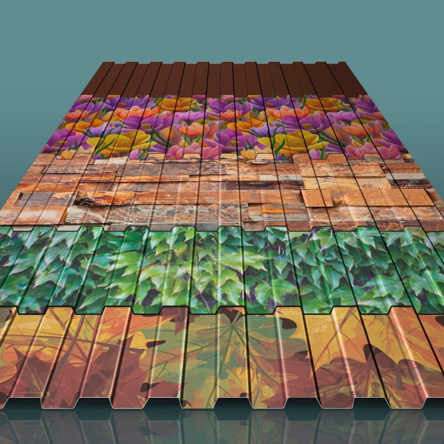 Профнастил декоративный