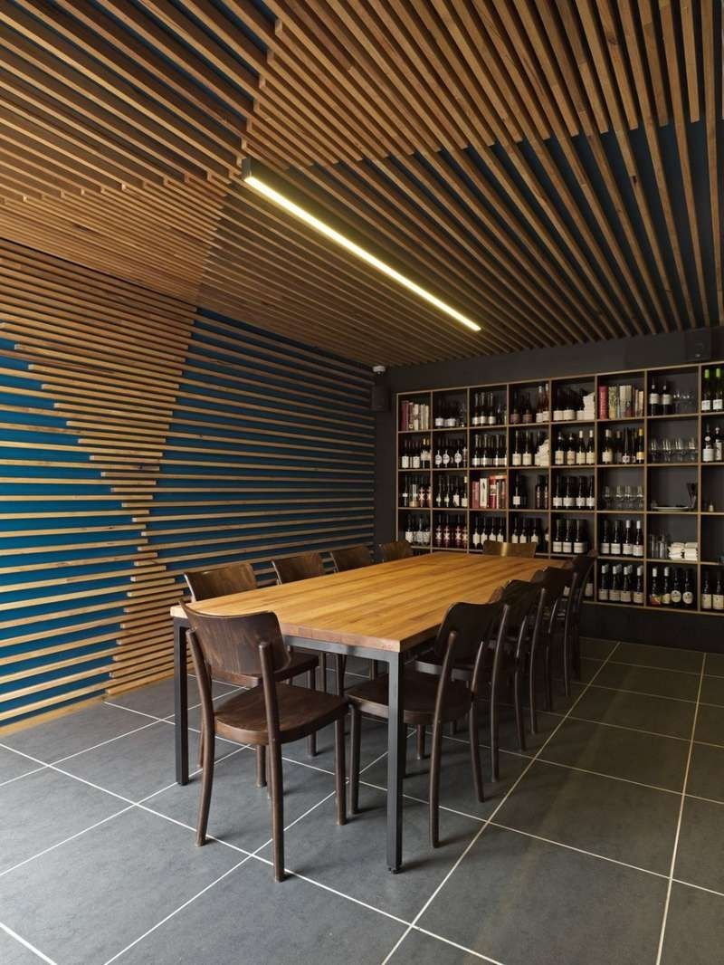 Потолок из реек