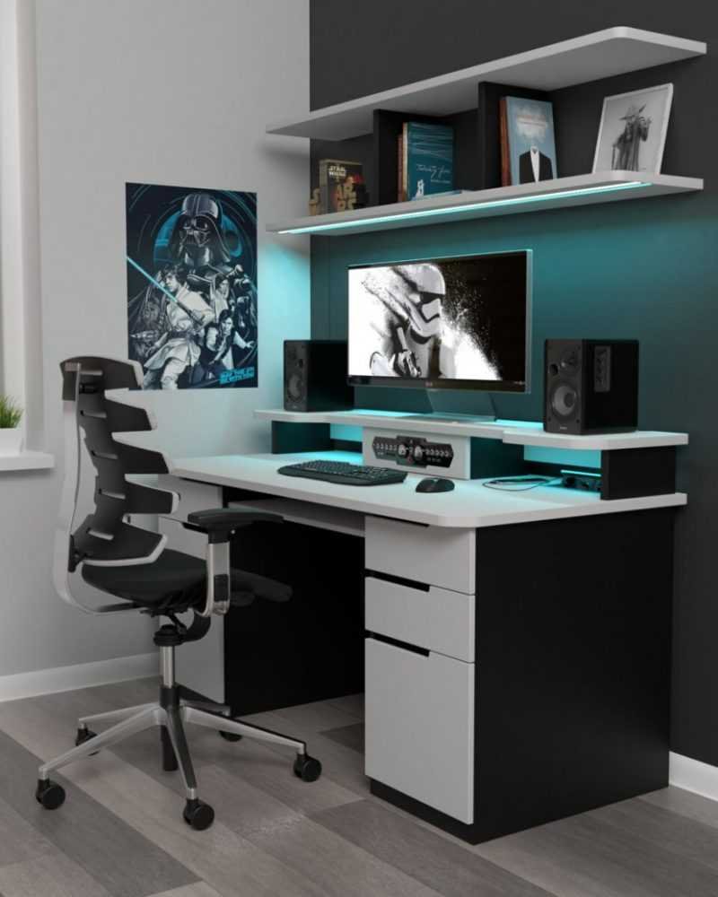 Компьютерный стол Backo Kc 2021 черный