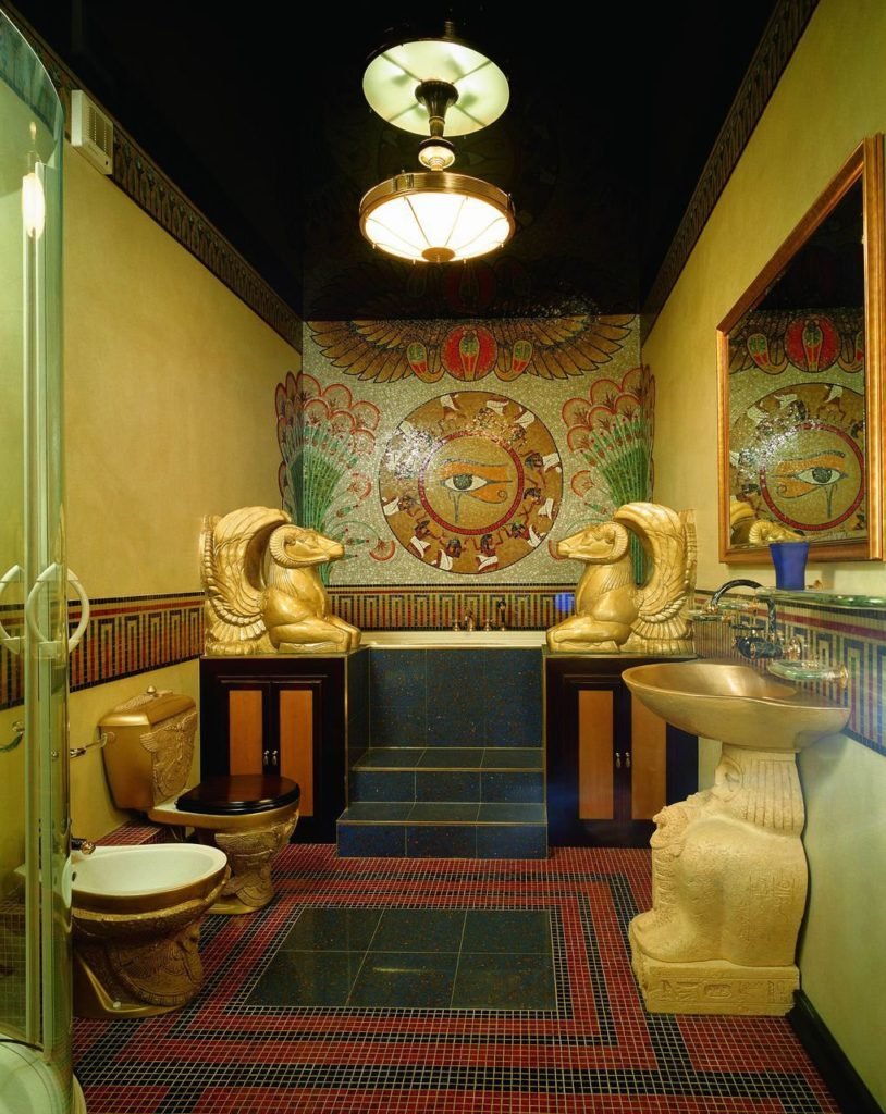 Египетский стиль в современном дизайне