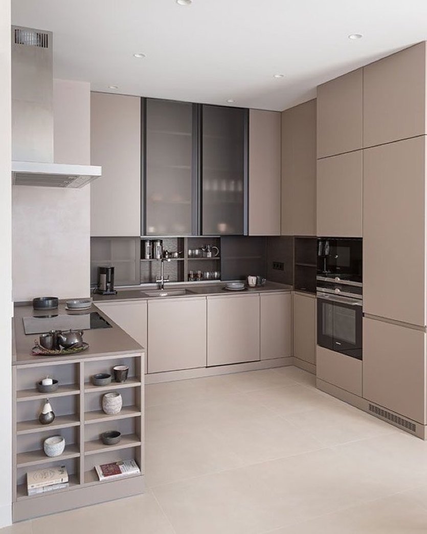 Современные кухни угловые