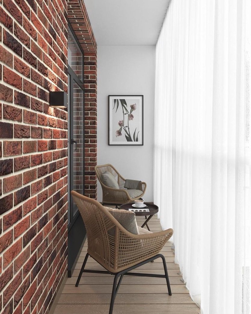 Балкон лофт 3м