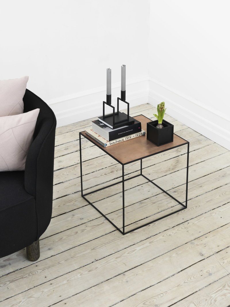 Задвижной кофейный столик лофт