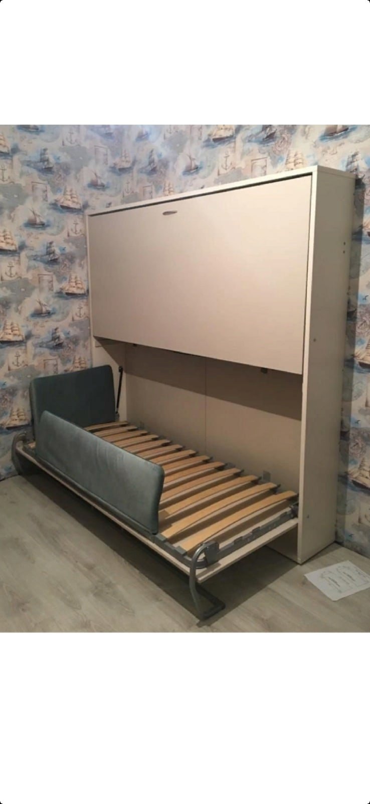 Двухэтажная откидная кровать трансформер "хостел, Тип 2"