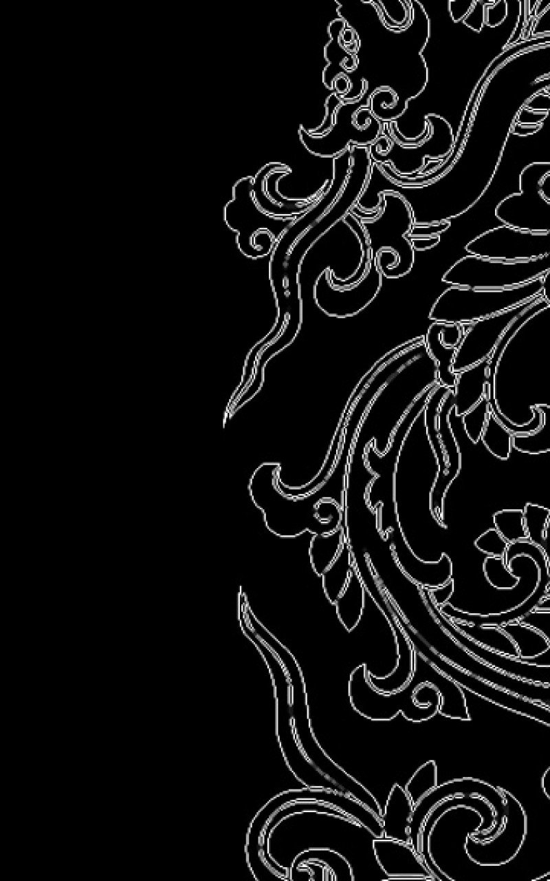 Тёмные обои на смартфон