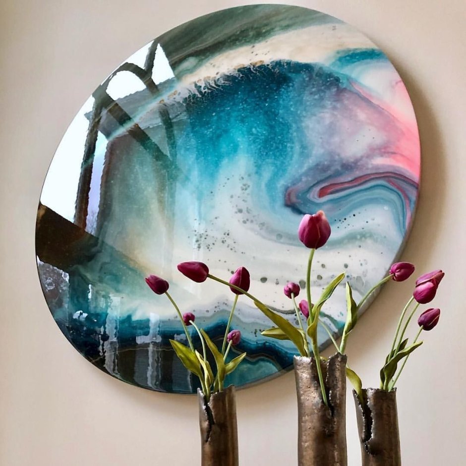 Круглые картины для интерьера