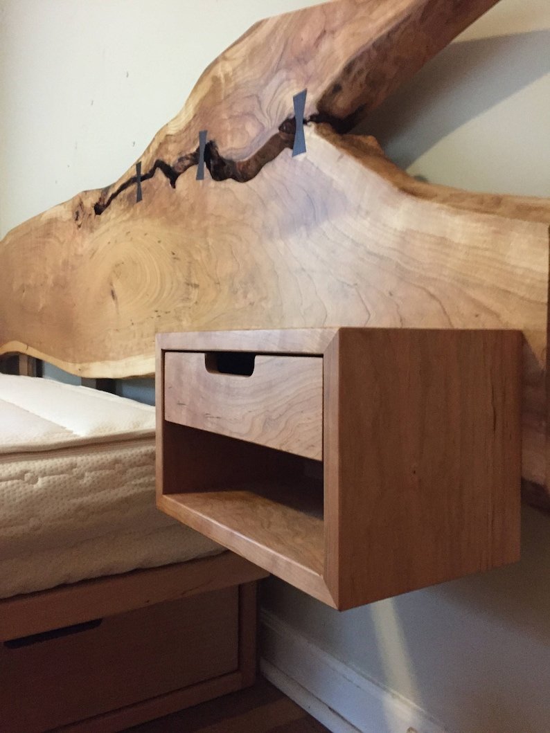 Кровати рустик из слэбов