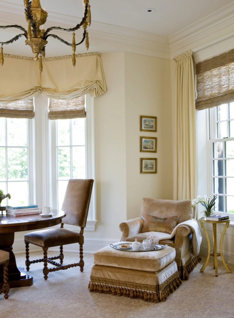 Шторы в английском стиле