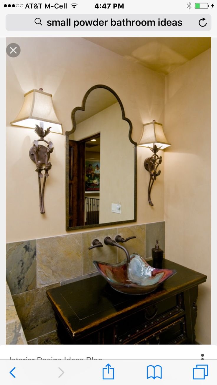 Бра в ванную комнату классика