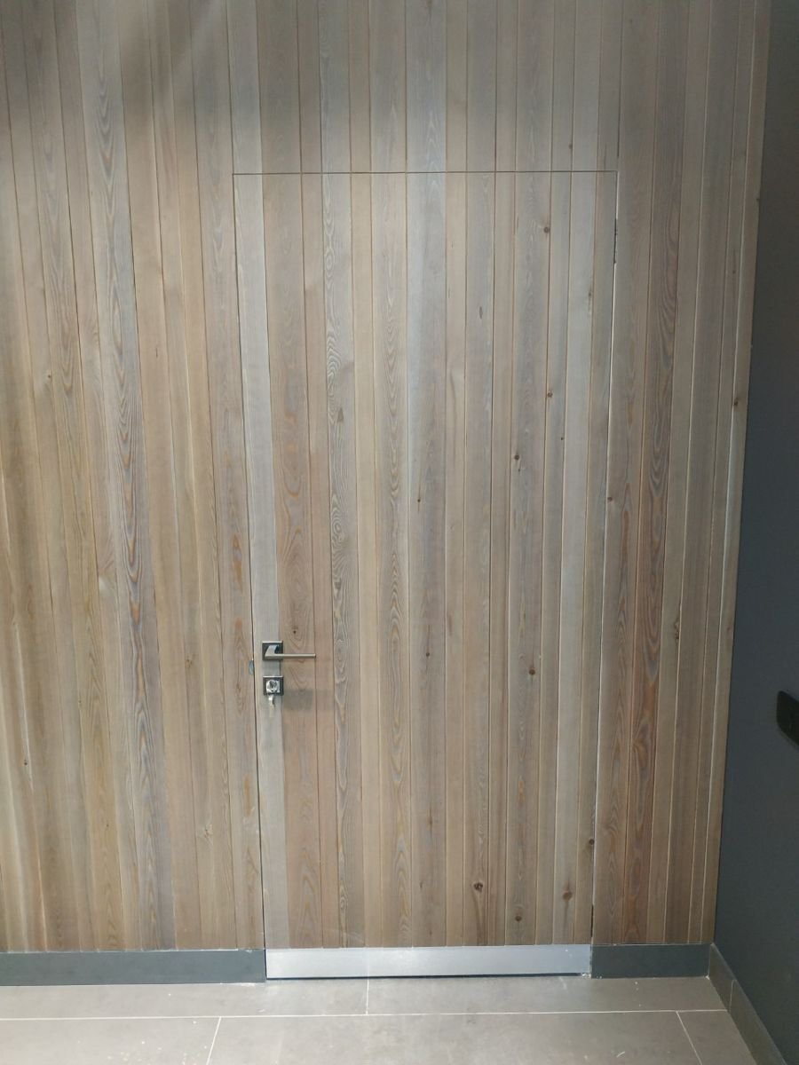 Дверцы из вагонки под 45 градусов