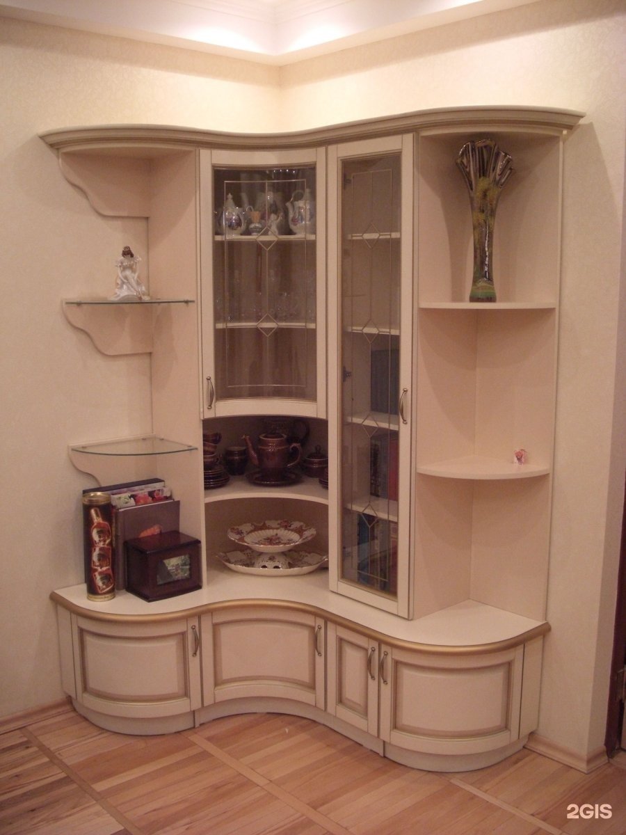 Угловой сервант самодельный