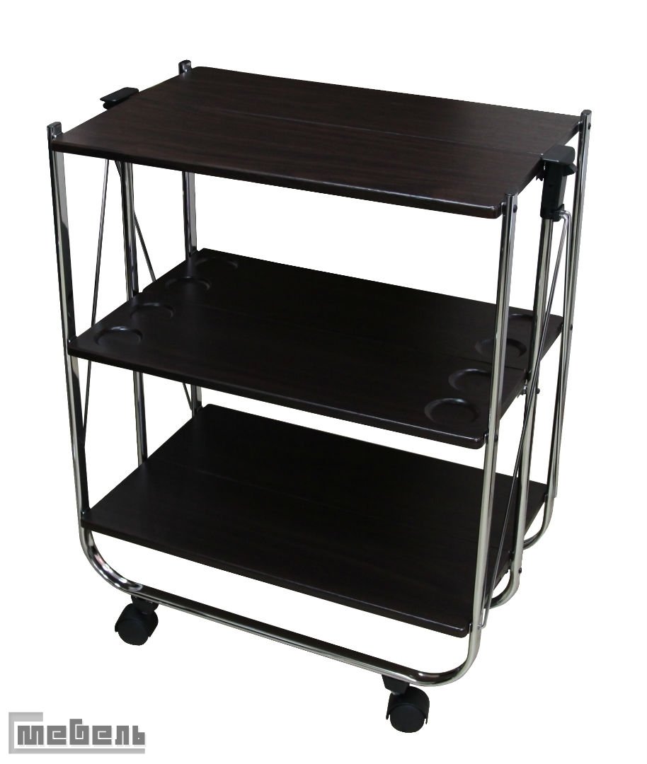 Столик сервировочный на колесиках SC 5066-bg