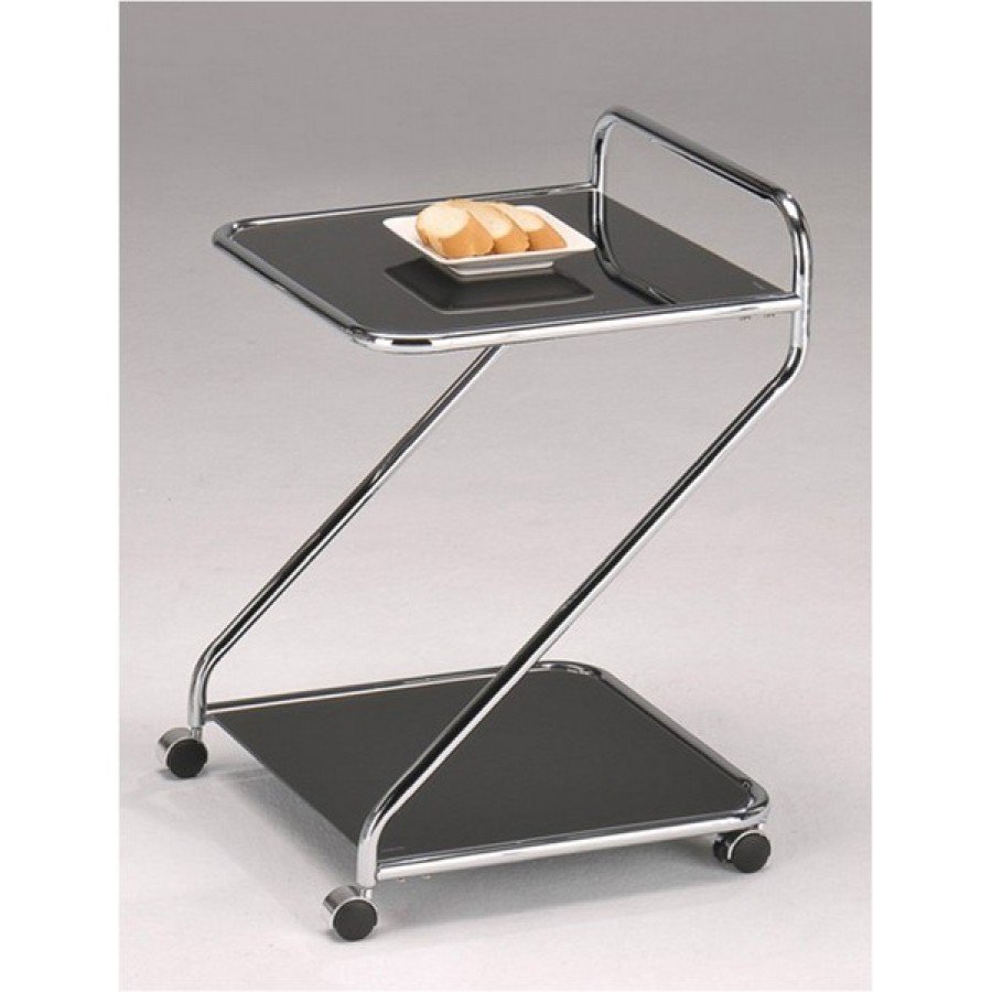 Сервировочный столик на колесиках SC 5103-BK