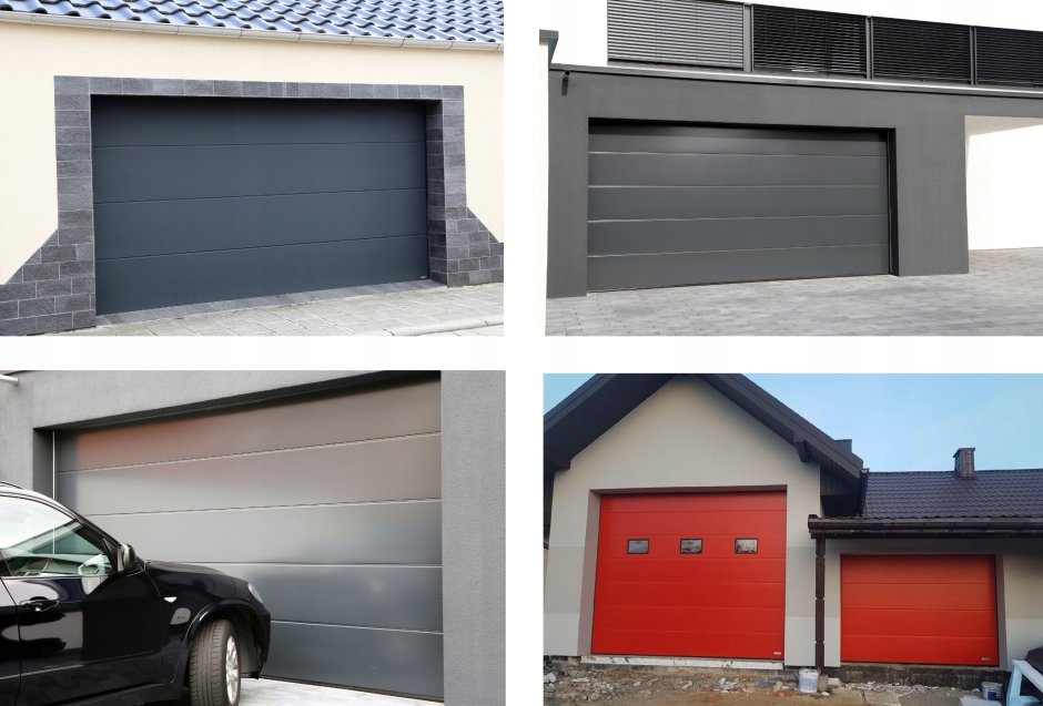 ALUTECH ворота RAL 7024