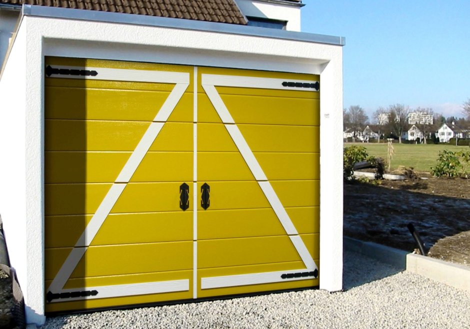 Гаражные распашные ворота Корн 3000