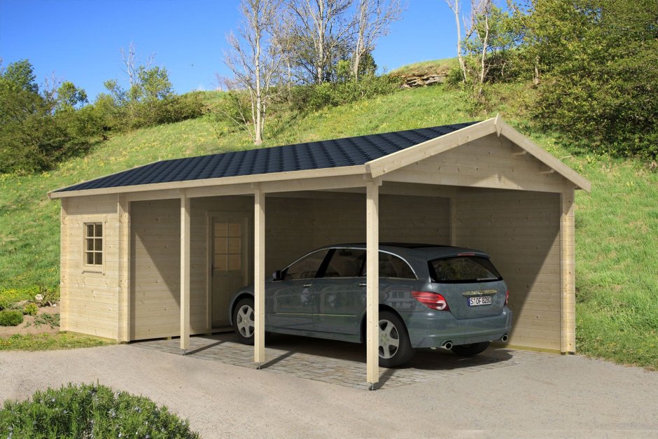 Гараж тентовый COVERIT Урал (3х6 м)