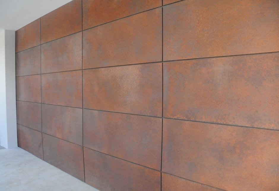 Металлические листы для отделки стен