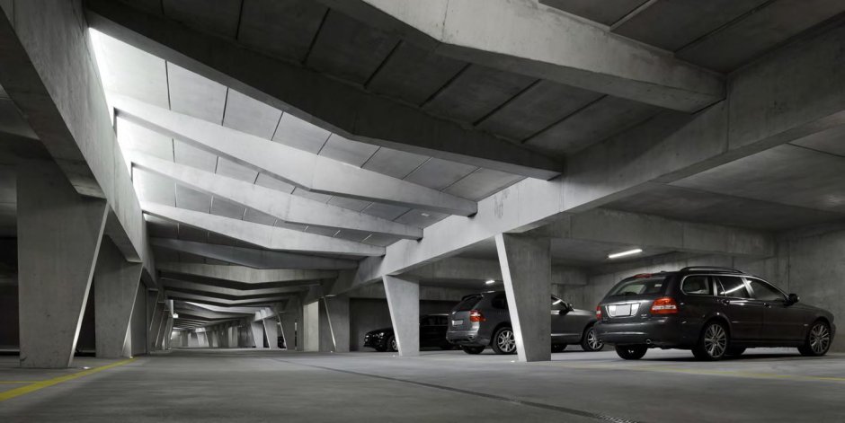 Необычные подземные парковки