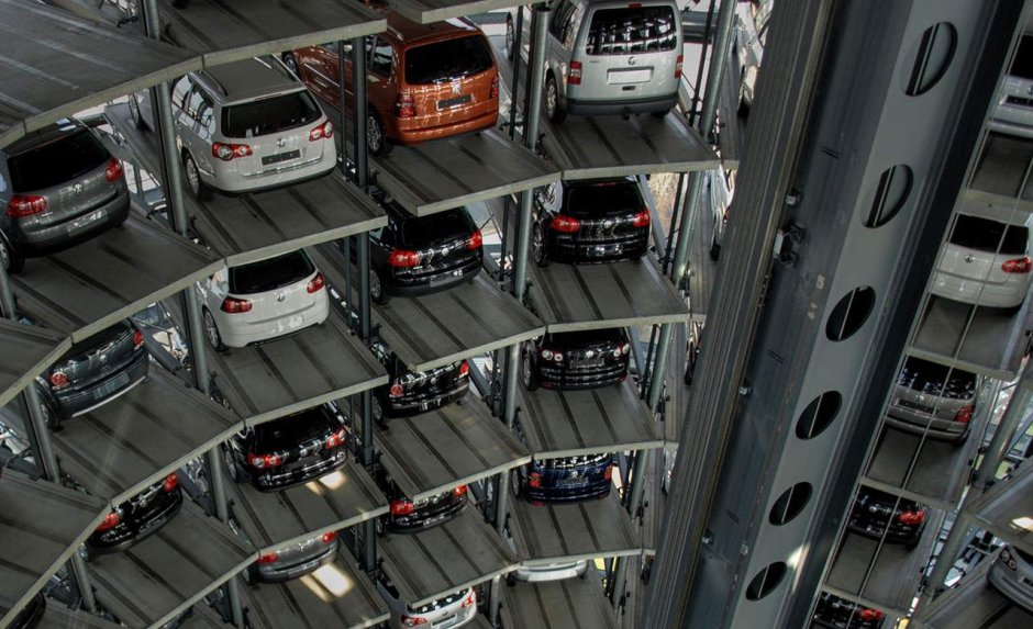 Автоматическая многоуровневая парковка