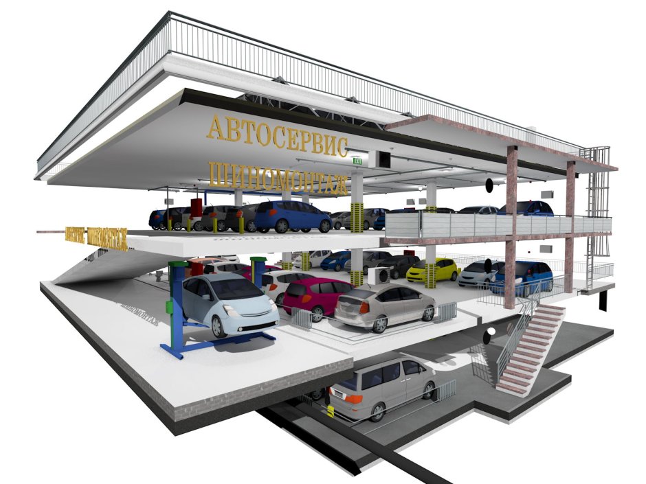 Проектирование подземного паркинга