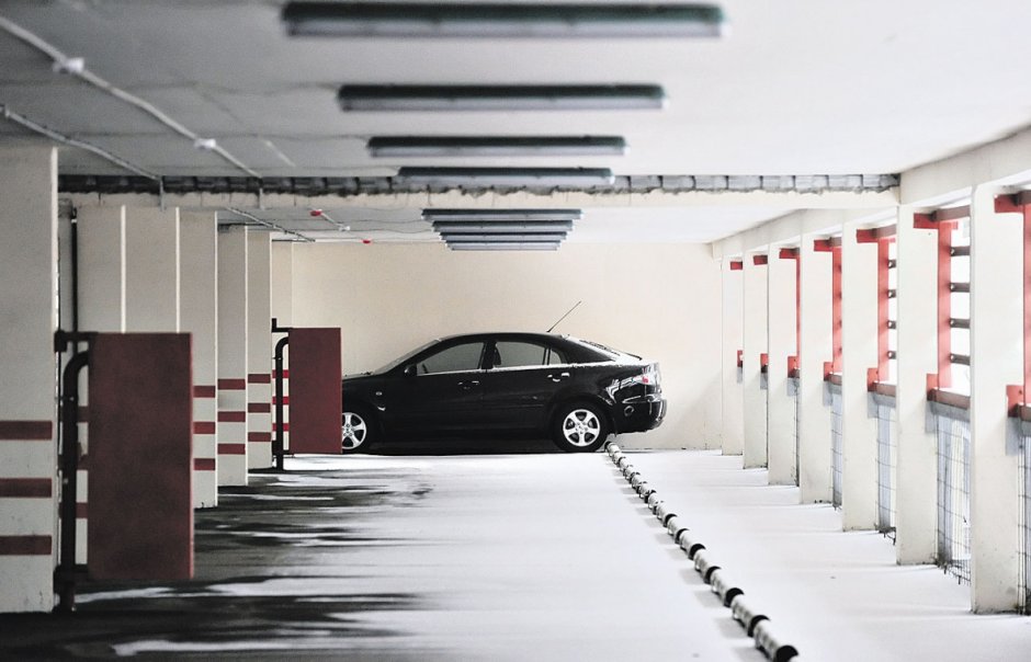 Многоуровневый подземный паркинг