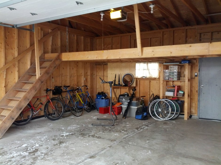 Двухъярусный гараж