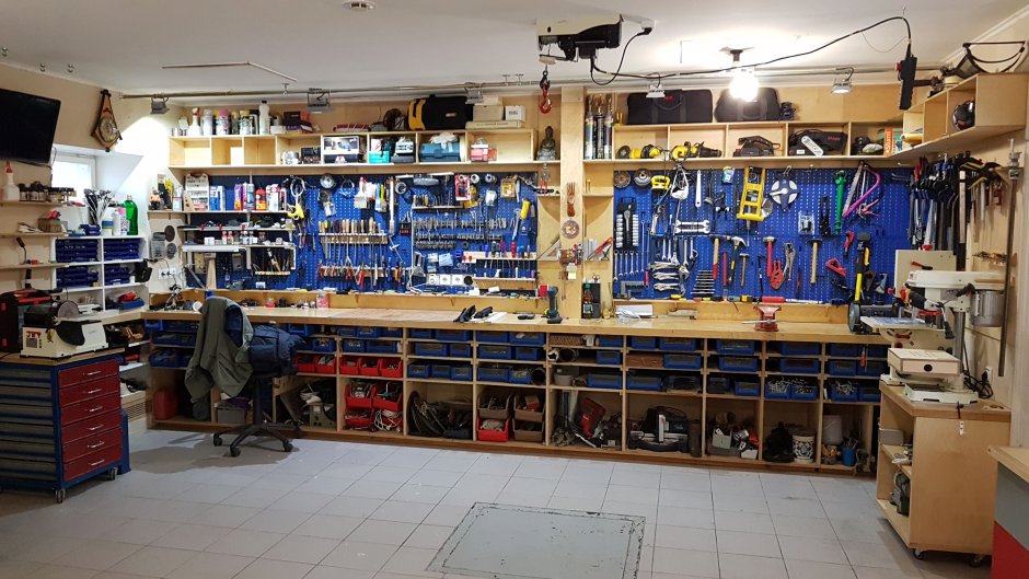 Обустройство мастерской
