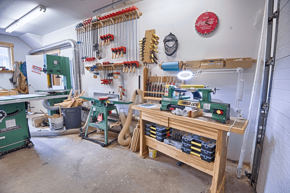 Обустройство столярной мастерской