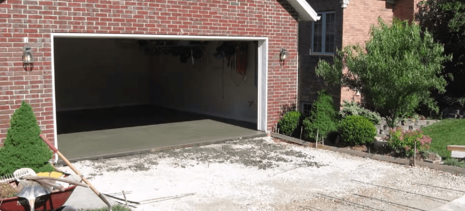 Бетонный гараж