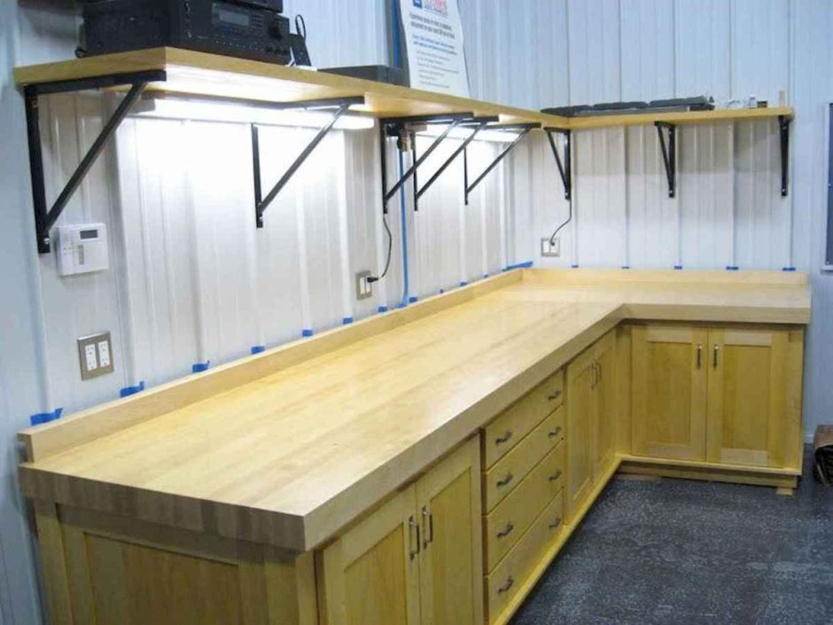 Верстаки и стеллажи для гаража