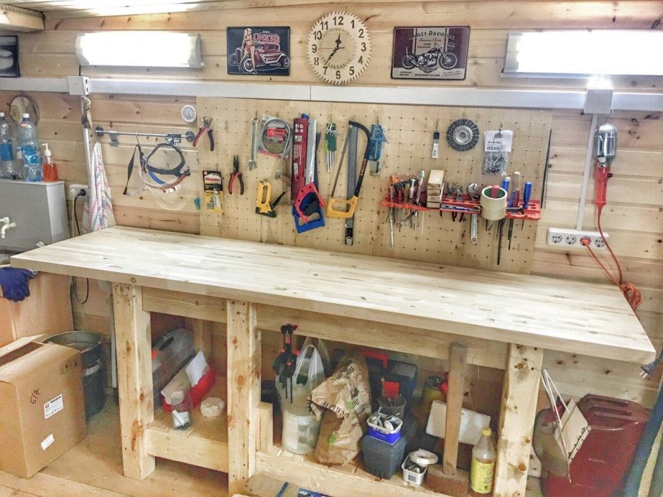 Верстак гараж 112