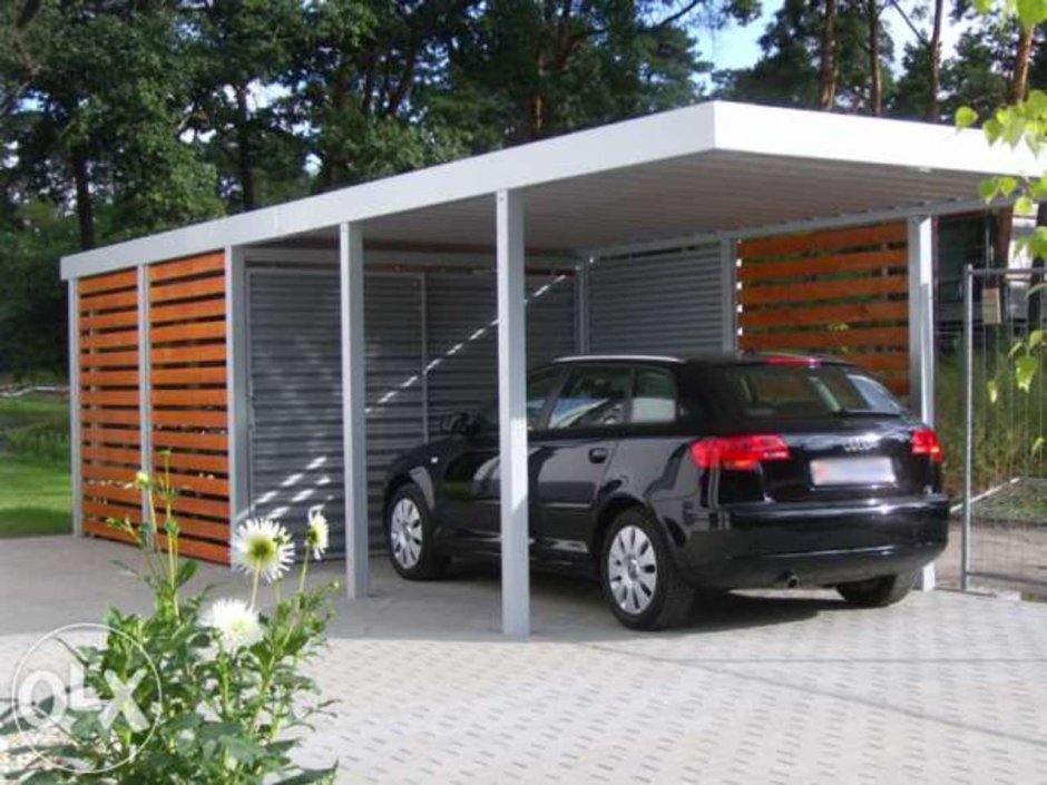 Навес для машины