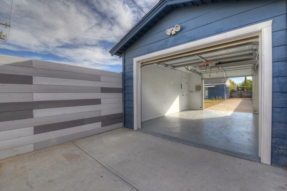 Сквозной гараж