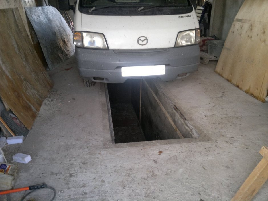 ГАЗ 3110 из смотровой ямы