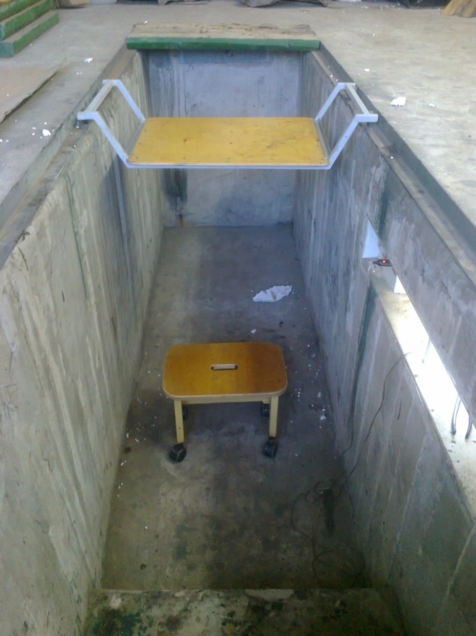 Смотровая яма Daewoo Matiz