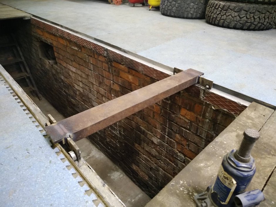 Кессон 1м на 2м для смотровой ямы