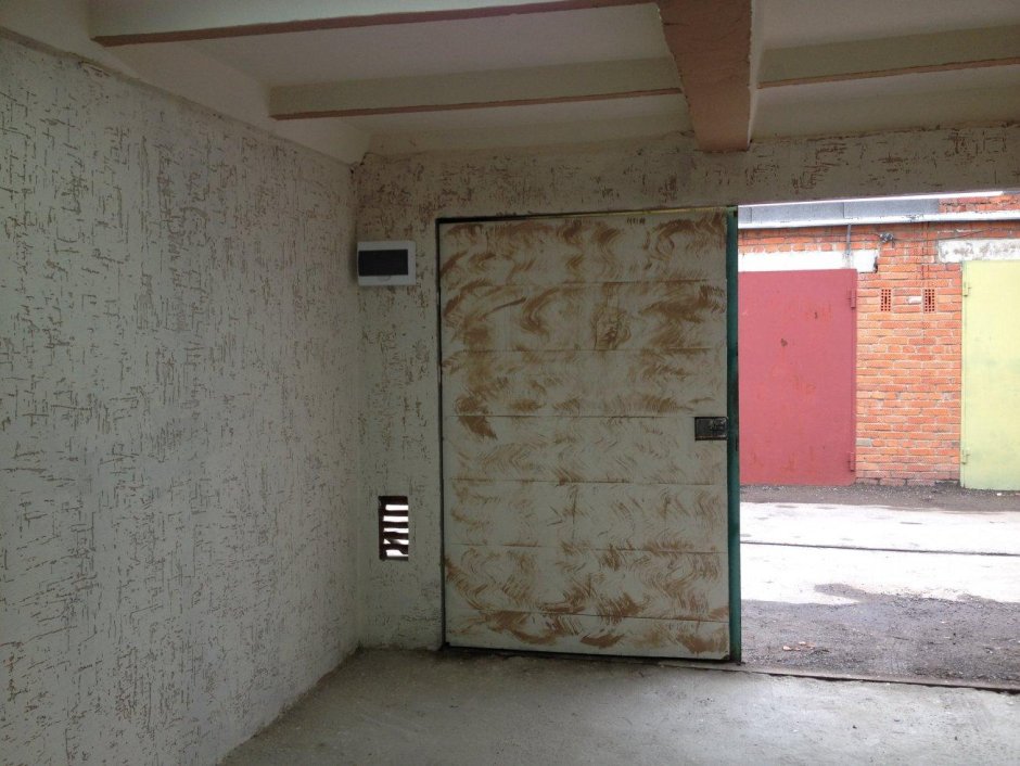 Штукатурка гаража