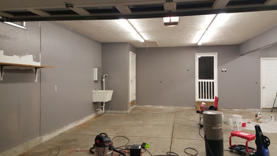 Наружная штукатурка гаража