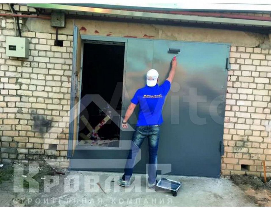 Отделка стен внутри гаража