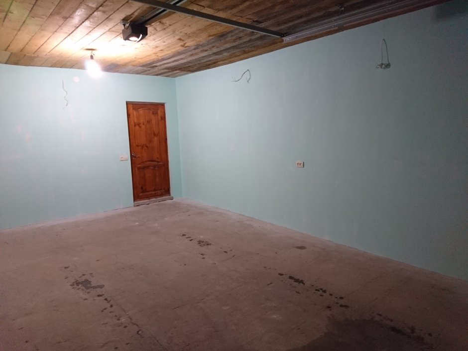 Гараж отделка внутри оштукатурен