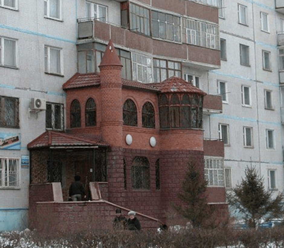 Балконы в Дагестане самострой