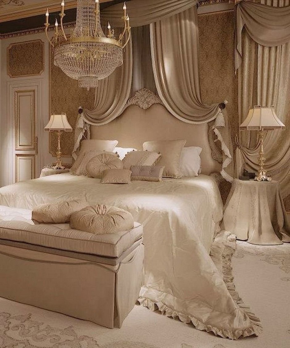 Спальня в готическом стиле