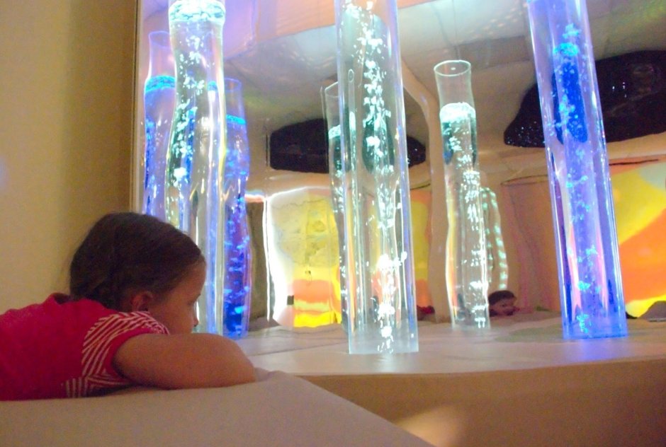 Пузырьки для сенсорной комнаты для детей